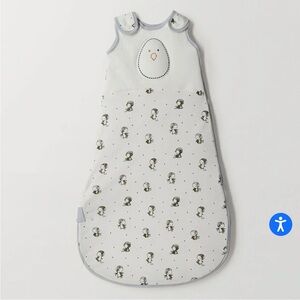 NESTED BEAN Zen Sack premier bamboo sleep sack weighted small 0-6months